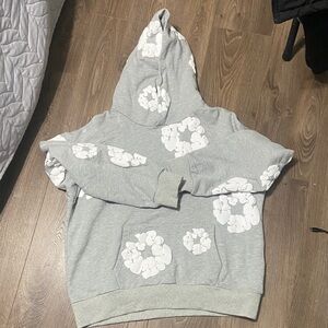 Denim Tears, grey hoodie L 🩶